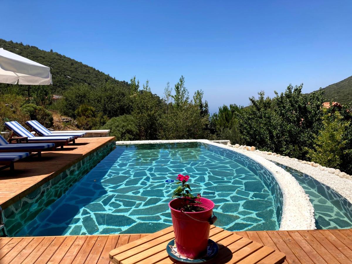 Ambar Evleri Vila Kalkan Exterior foto