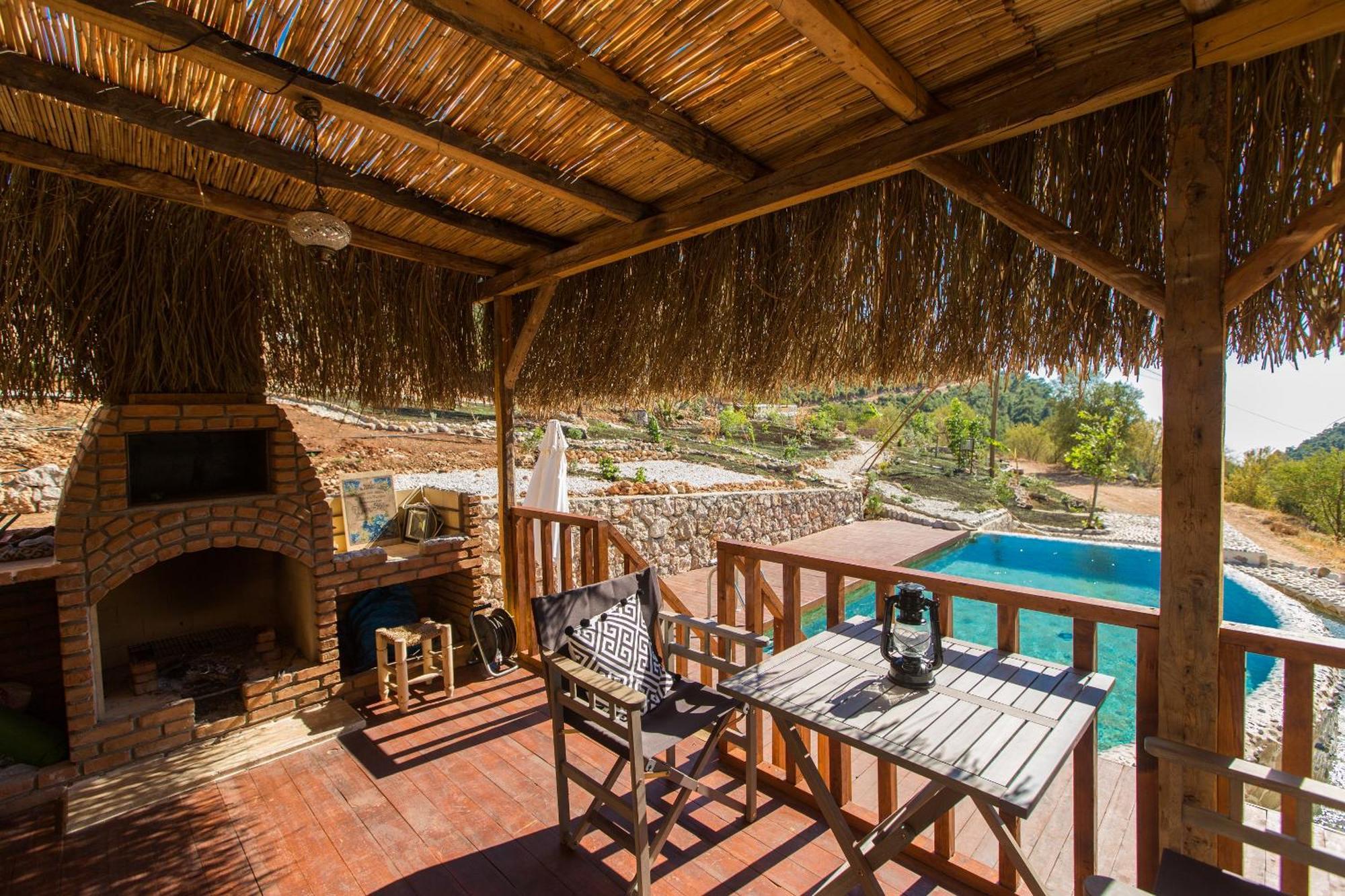 Ambar Evleri Vila Kalkan Exterior foto