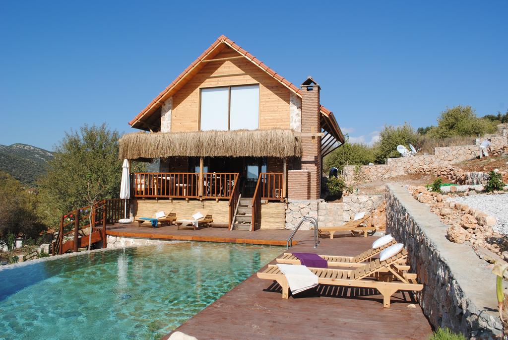 Ambar Evleri Vila Kalkan Exterior foto