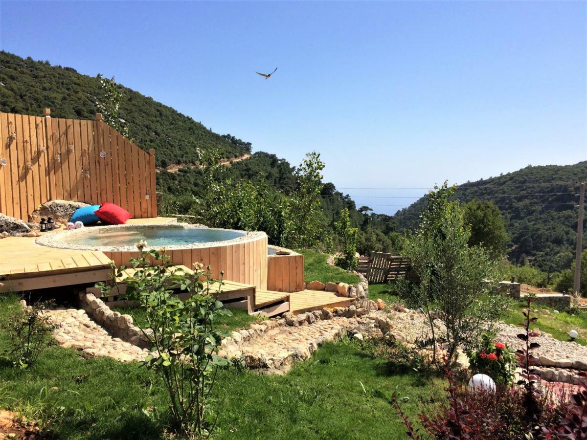 Ambar Evleri Vila Kalkan Exterior foto