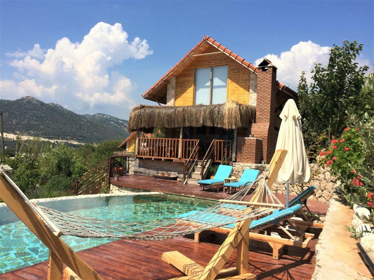 Ambar Evleri Vila Kalkan Exterior foto